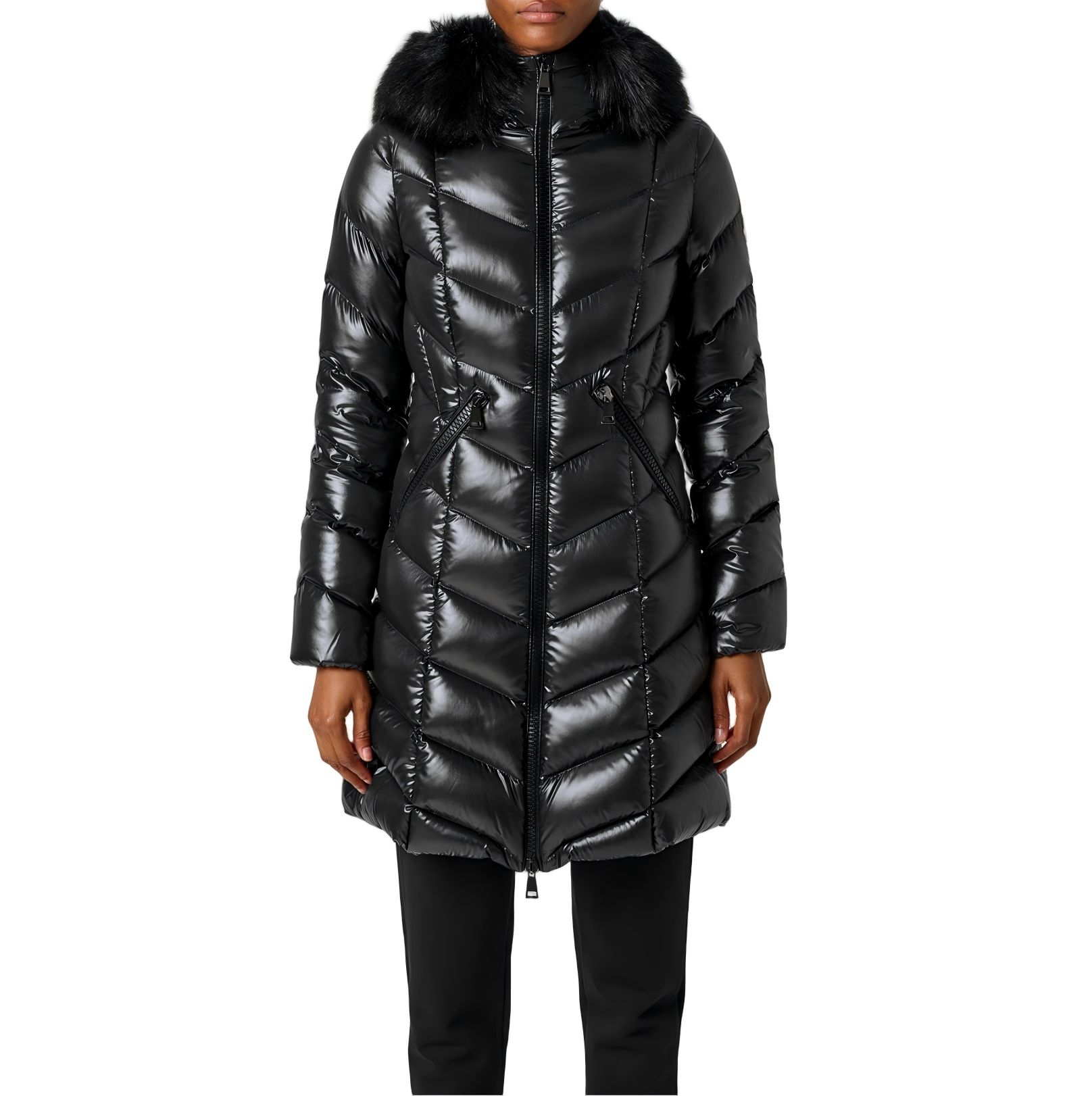 Fulmarus Hooded Long Puffer Jacket