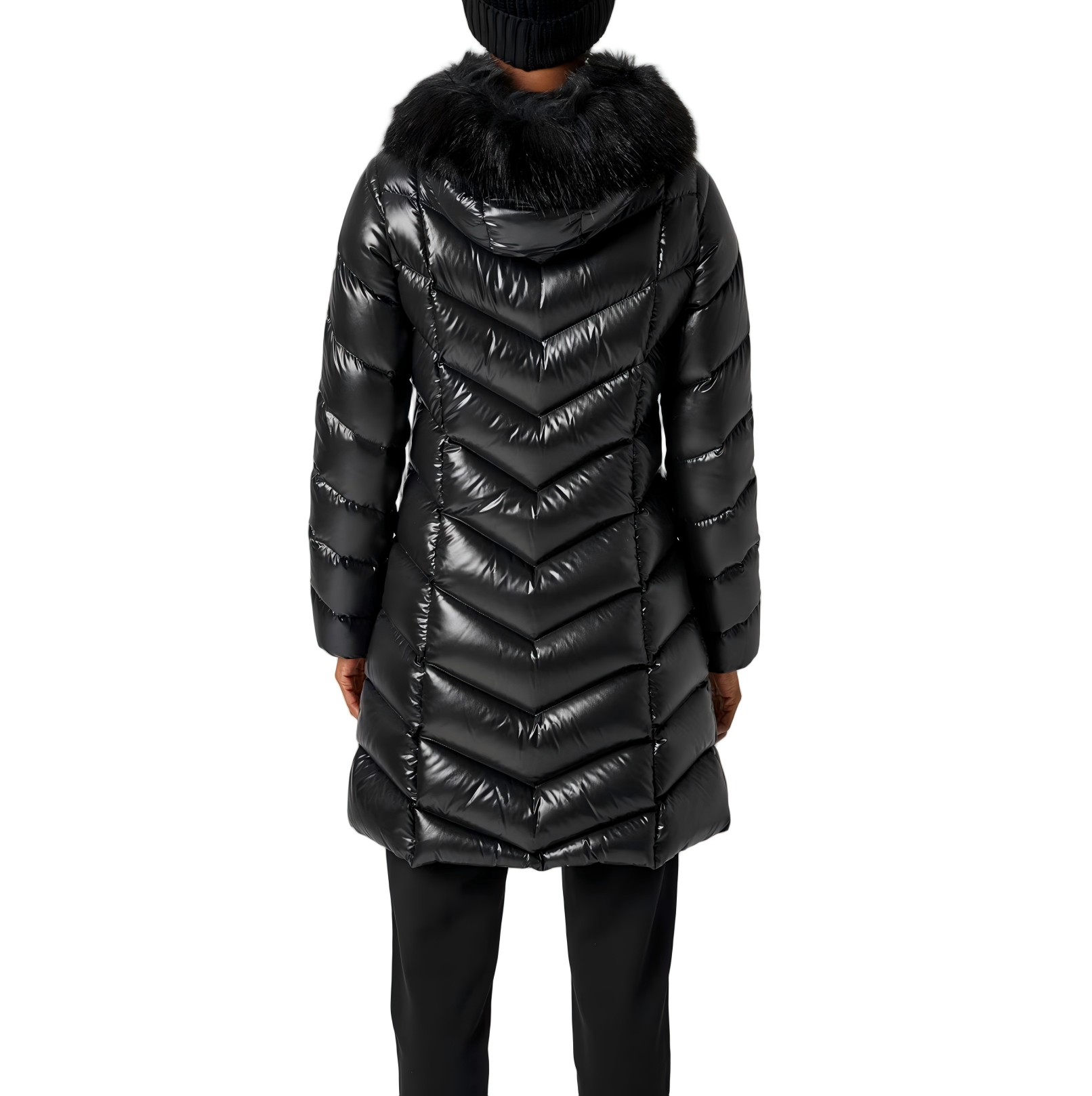 Fulmarus Hooded Long Puffer Jacket