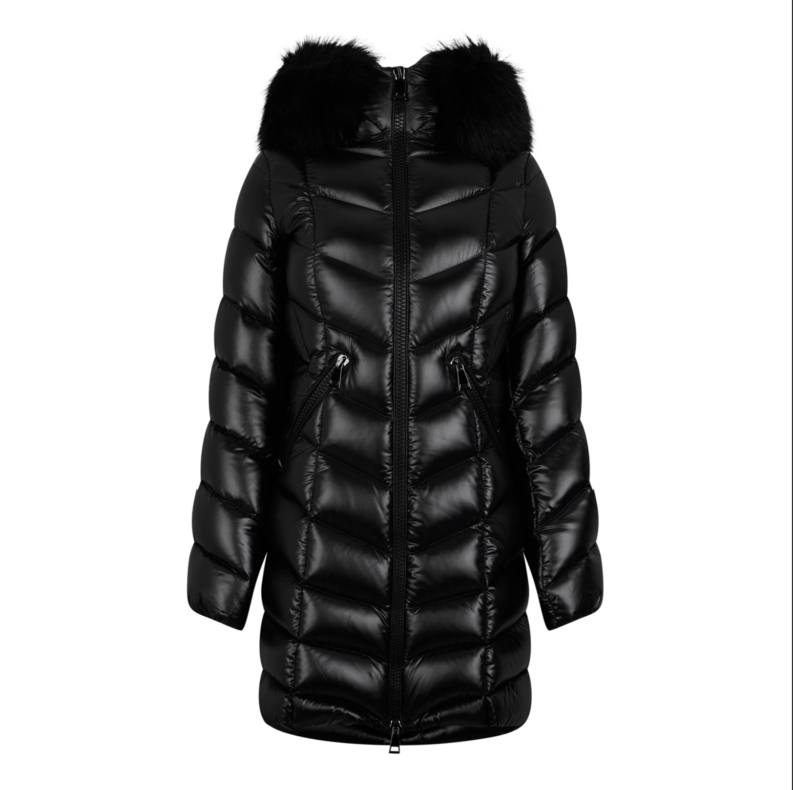 Fulmarus Hooded Long Puffer Jacket