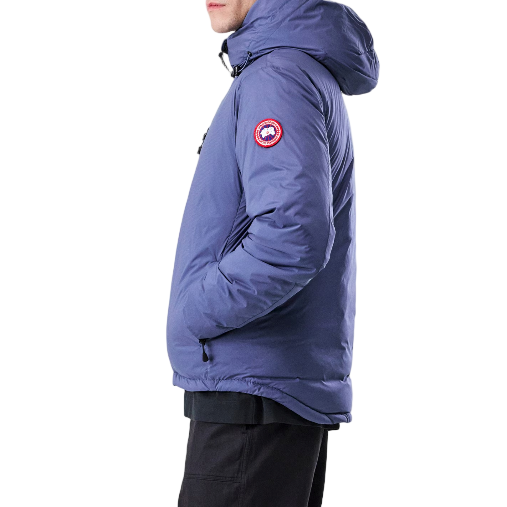 Men's Nylon Lodge Down Jacket - Classic Warm Style