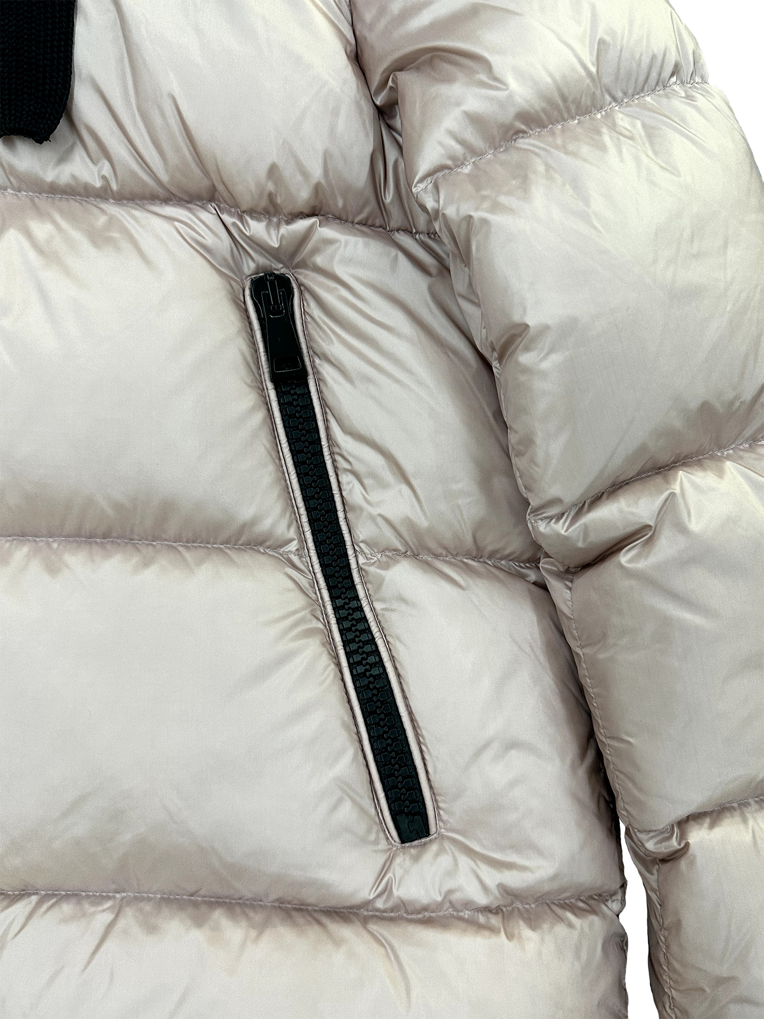 Marus Long Hooded Quilted Down Parka