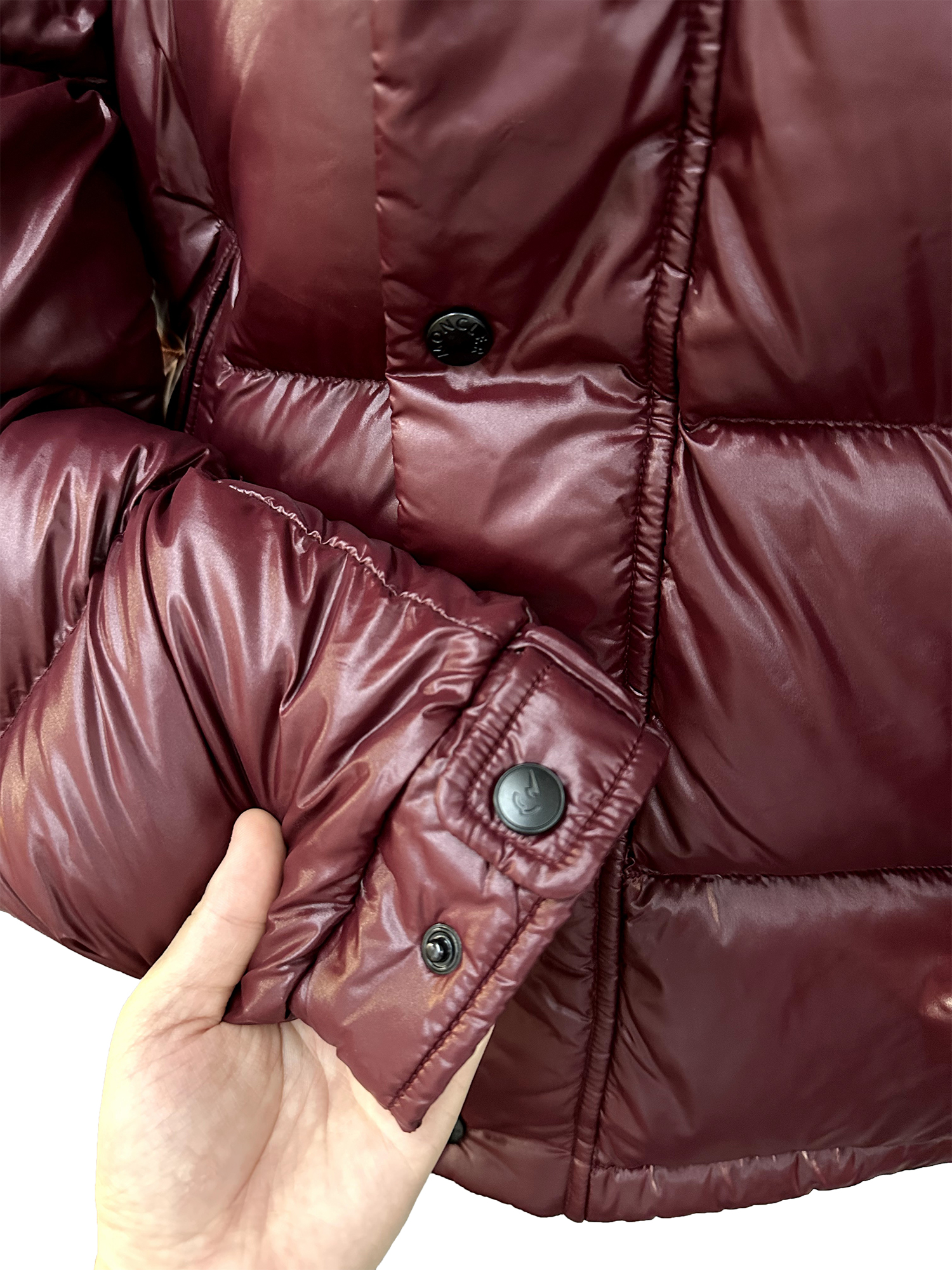 Maya Hooded Down Puffer Short Length