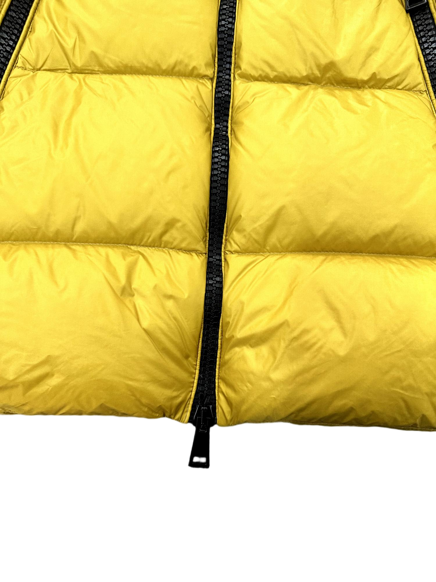 Marus Hooded Down Coat with Quilted Design