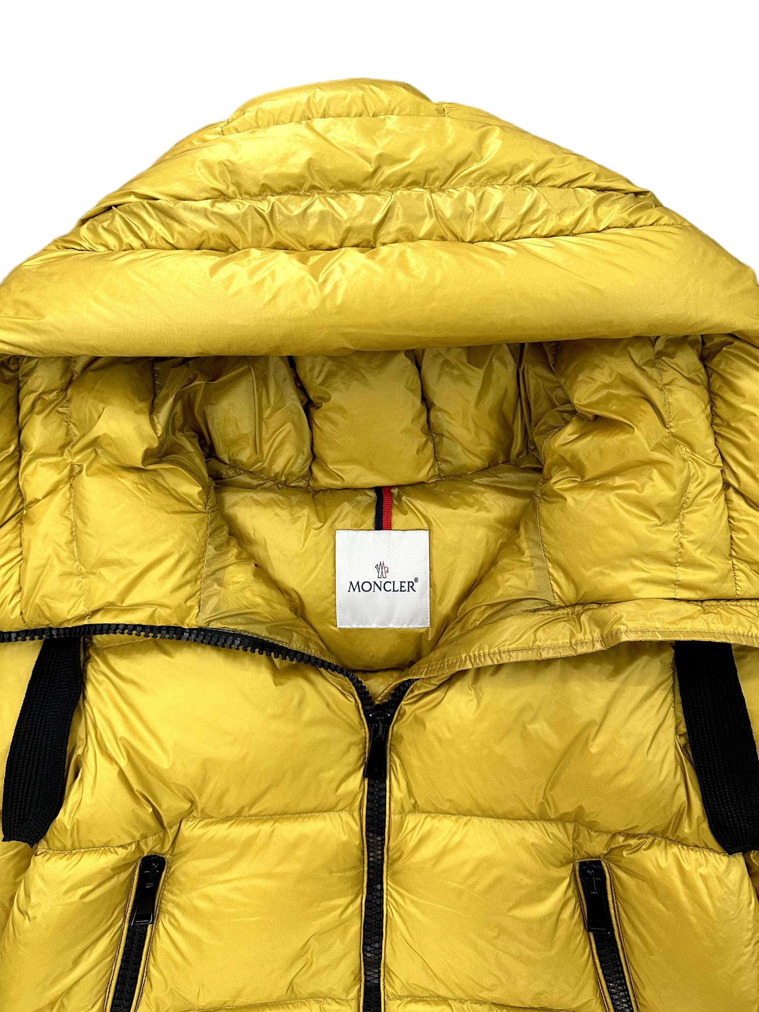 Marus Hooded Down Coat with Quilted Design