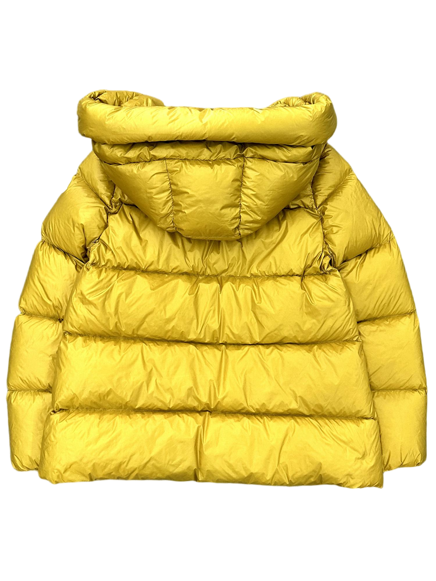 Marus Hooded Down Coat with Quilted Design