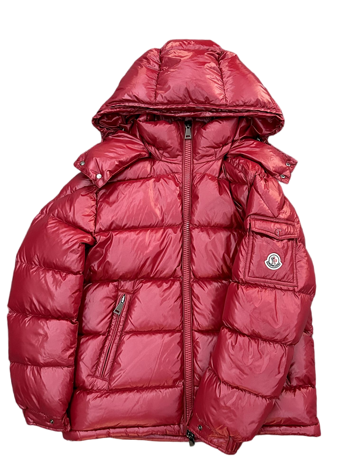 Montbeliard Quilted Short Down Jacket with Hood