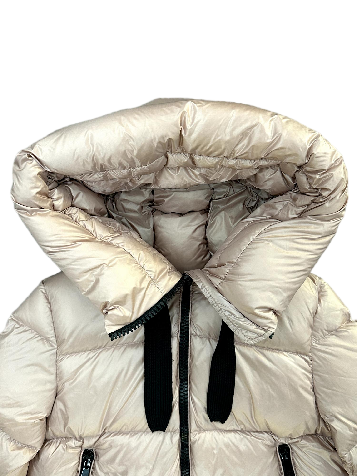 Marus Long Hooded Quilted Down Parka