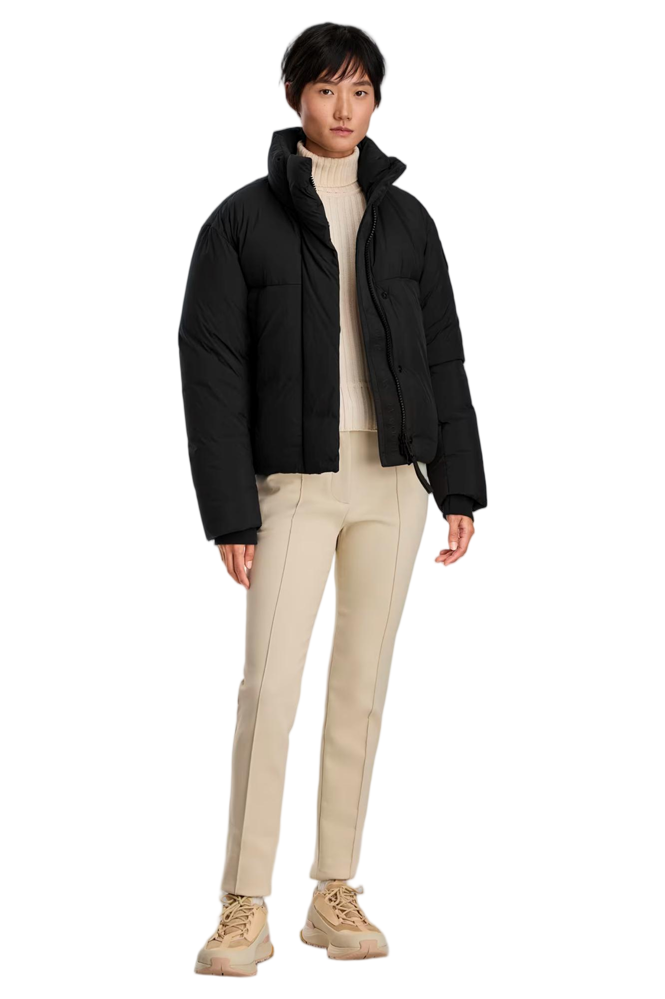 Junction Black Label Cropped Puffer Jacket