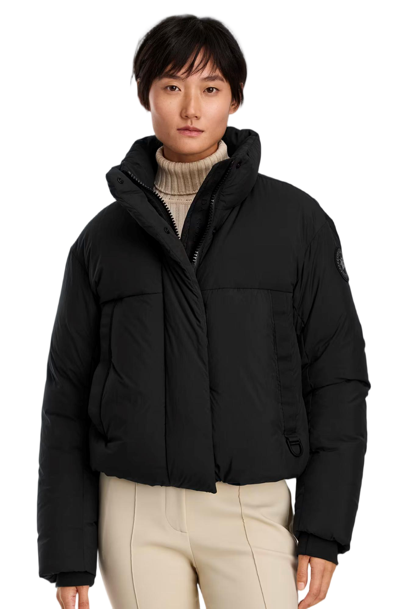 Junction Black Label Cropped Puffer Jacket