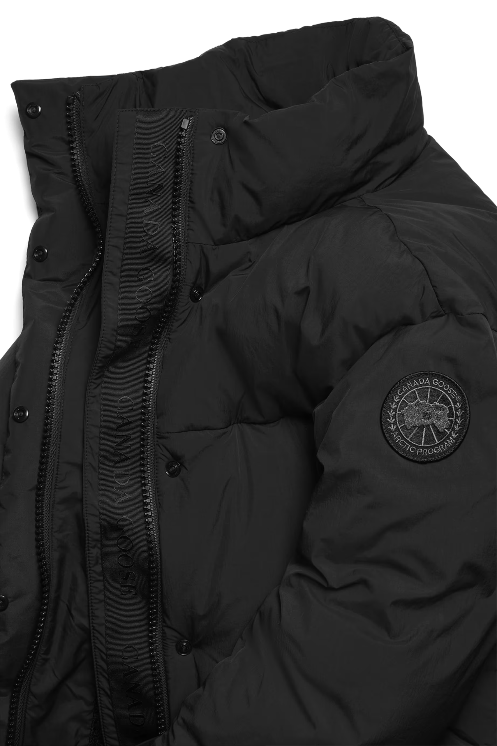 Junction Black Label Cropped Puffer Jacket