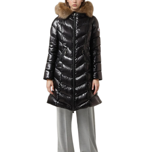 Women’s Fulmarus Faux Fur Hooded Long Down Jacket