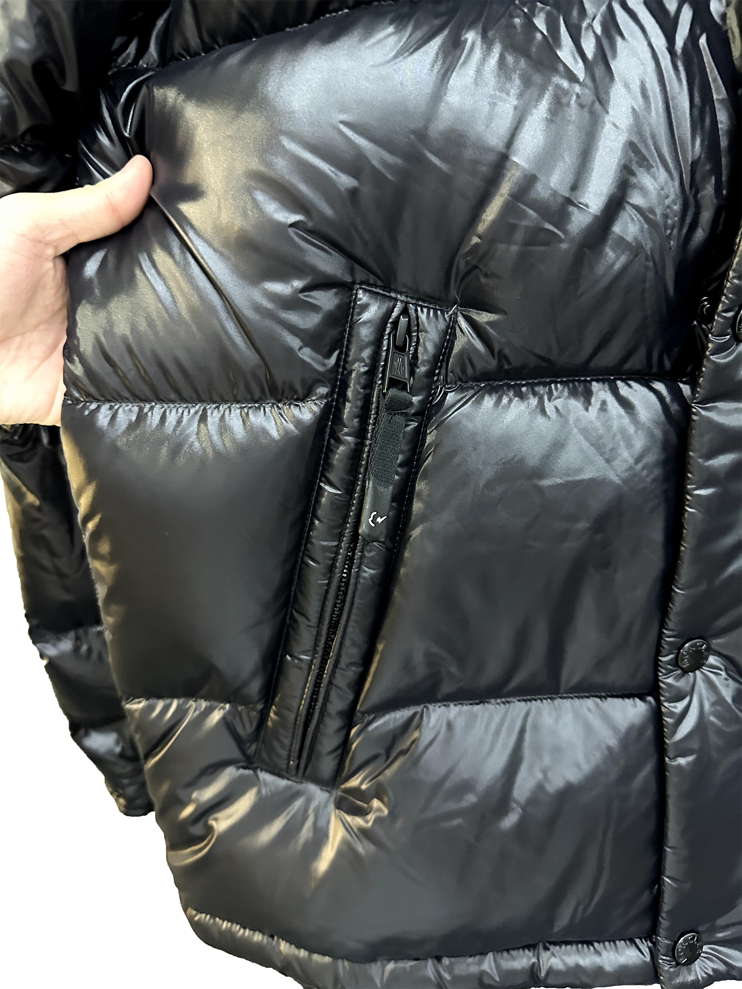 Maya Short Down Jacket with Hood